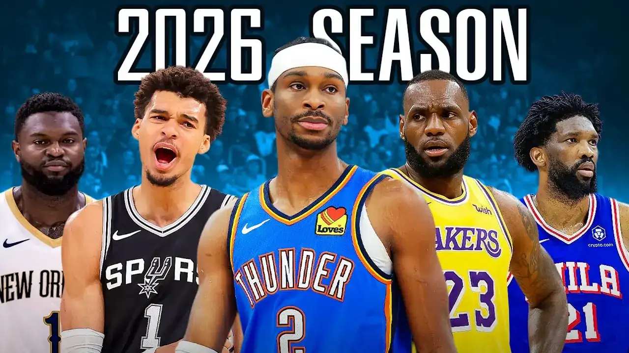 NBA — Wembanyama, LeBron James, SGA, Zion Williamson, Joel Embiid