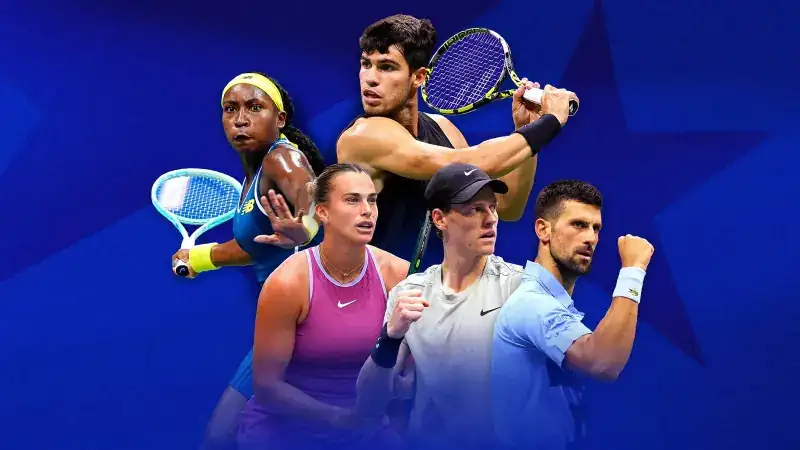 Tenis — Alcaraz, Sinner, Djokovic, Sabalenka, Gauff